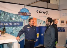 Wilfred Vijverberg, CH2O, had a full booth for 3 days. 